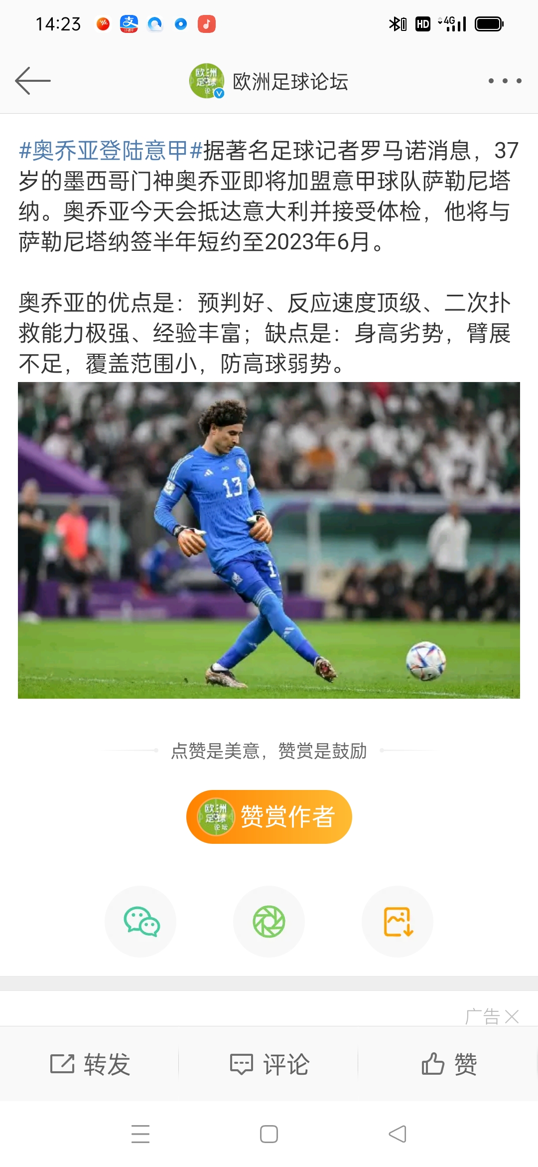意大利队:胜出墨西哥